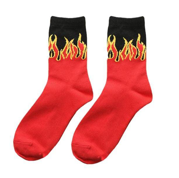 So On Fire Socks - All Things Rainbow