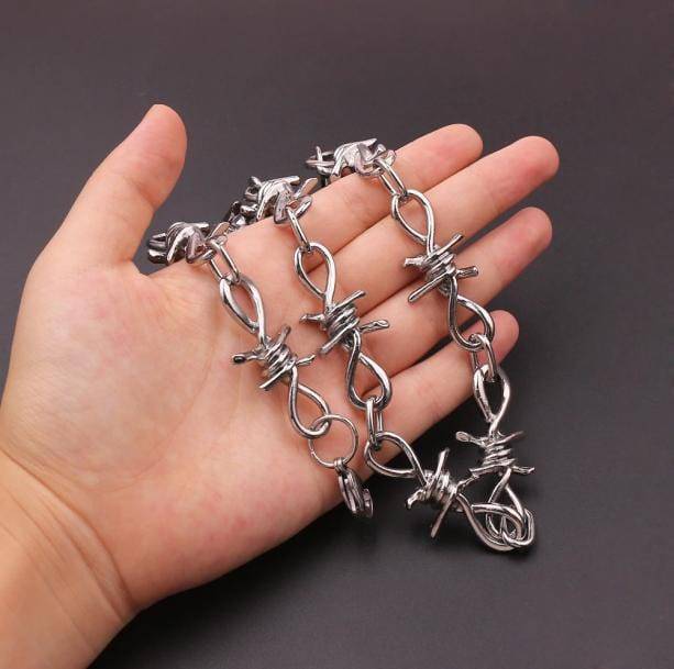 Metal Wire Necklace | Aesthetic Grunge Necklaces