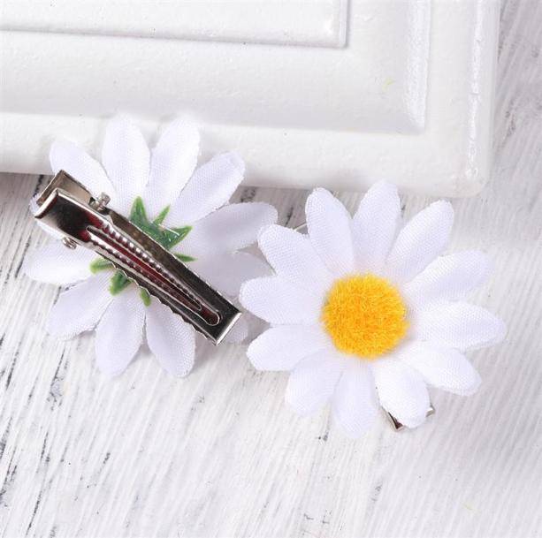 Daisy Flower Hair Pins | Aesthetic Hair Accessories