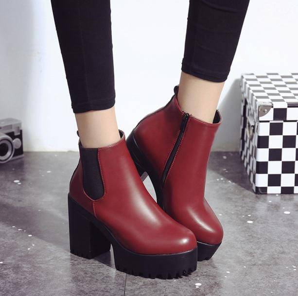 Aesthetic Ankle Boots | Aesthetic Shoes