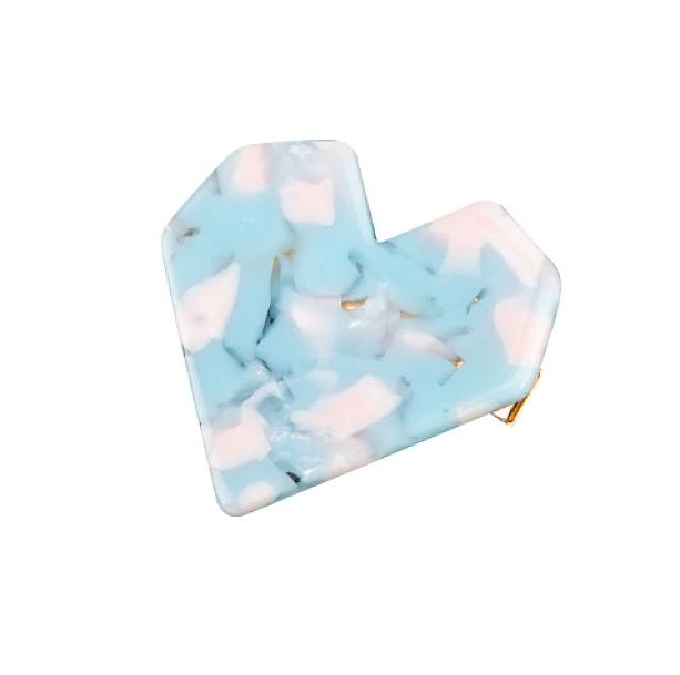 Marble Color Hair Clip | Aesthetic Hair Accessories