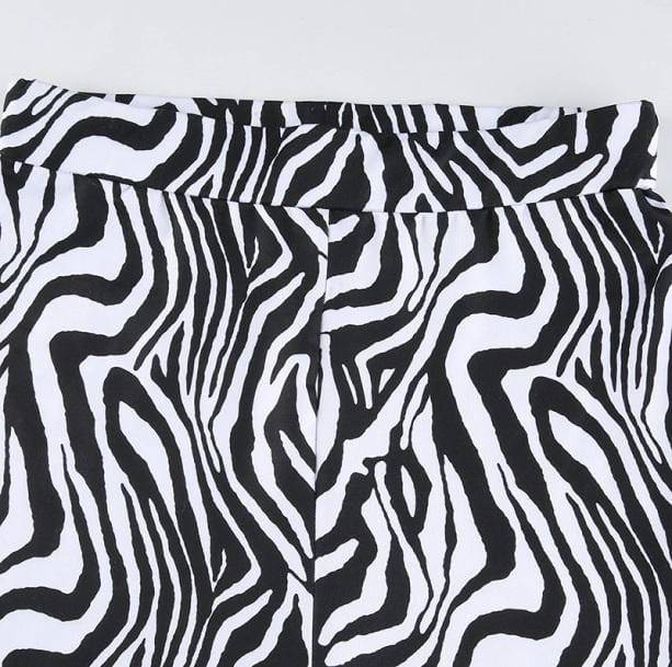 Y2K Zebra Pants - All Things Rainbow