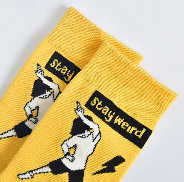 Stay Weird Socks - All Things Rainbow