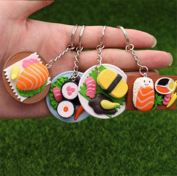 Sushi Keychain - All Things Rainbow