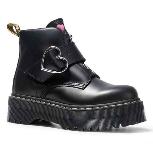 Heart Buckle Boots - All Things Rainbow