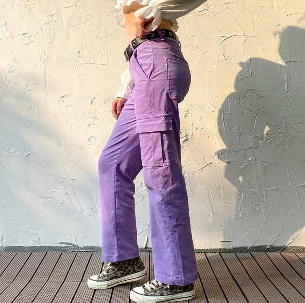 Purple Vibe Pants - All Things Rainbow