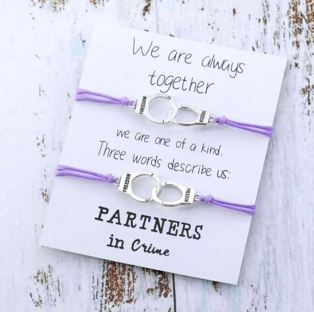 Partners In Crime Bracelets - All Things Rainbow