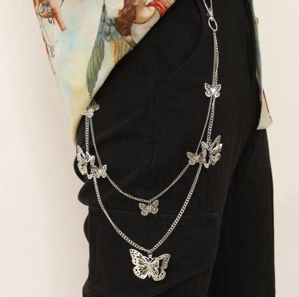 Butterfly Power Belt Chain | Aesthetic Accessories