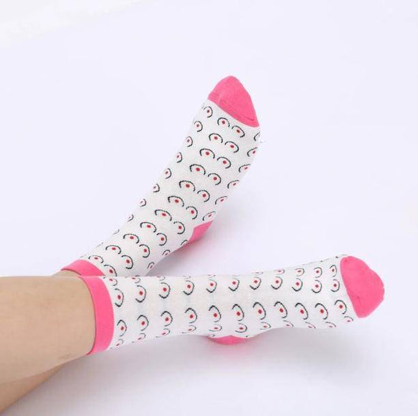 Funny Boobs Socks | Aesthetic Socks