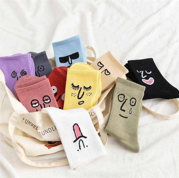 Happy Sad Socks - All Things Rainbow