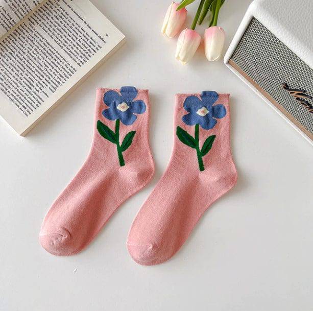 Flower Power Socks - All Things Rainbow
