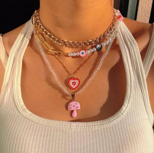 Y2K Necklaces Y2K Jewelry