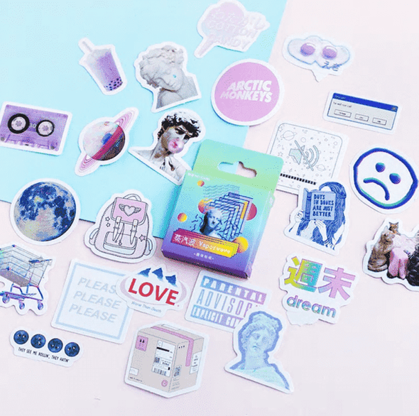 Tumblr Vaporwave Stickers - All Things Rainbow