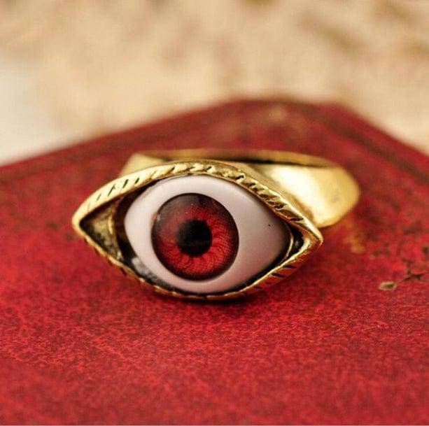 Weirdcore Eye Ring - All Things Rainbow