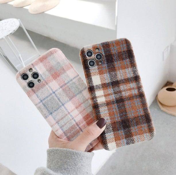 Plaid Flannel iPhone Case - All Things Rainbow