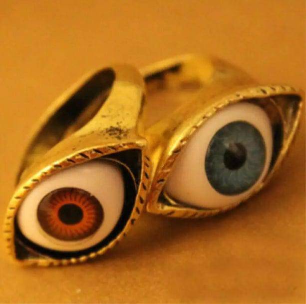 Weirdcore Eye Ring - All Things Rainbow