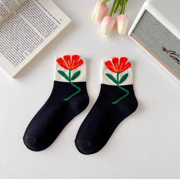 Flower Power Socks | Aesthetic Socks