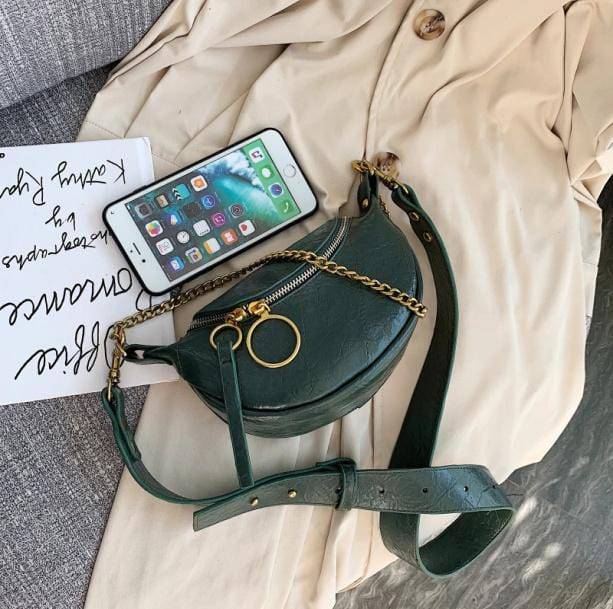 Green Chain Crossbody Bag | Aesthetic Bags & Accessories