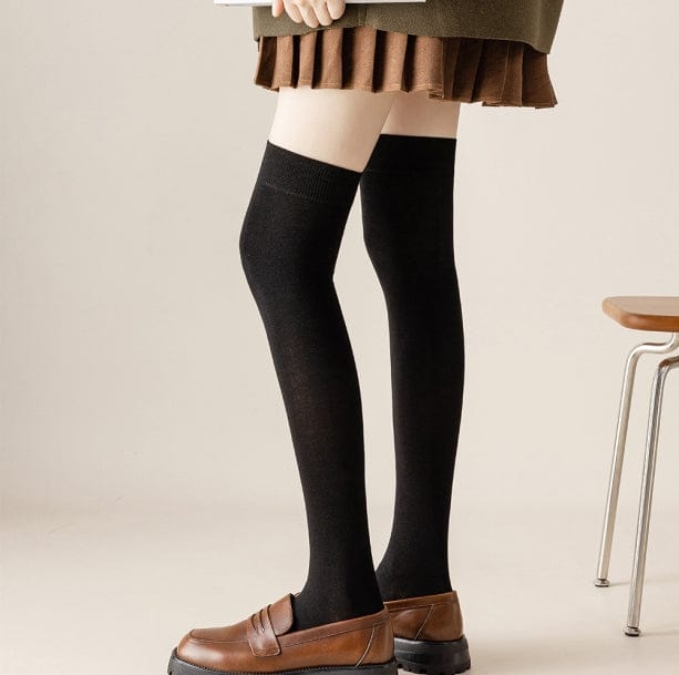 Over Knee Dark Academia Socks | Aesthetic Socks