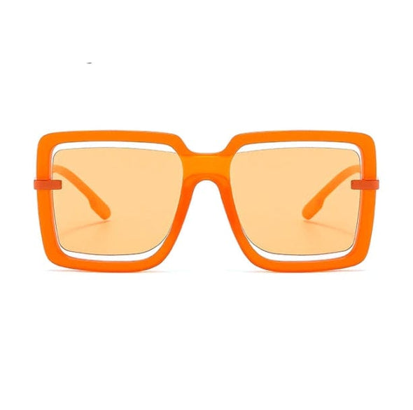Oversized Square Retro Glasses | Aesthetic Sunglasses