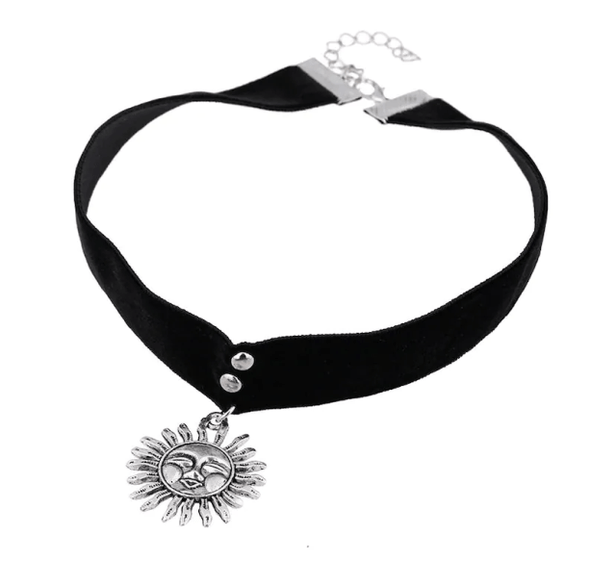 In To The Sun Choker Necklace | Aesthetic Necklace