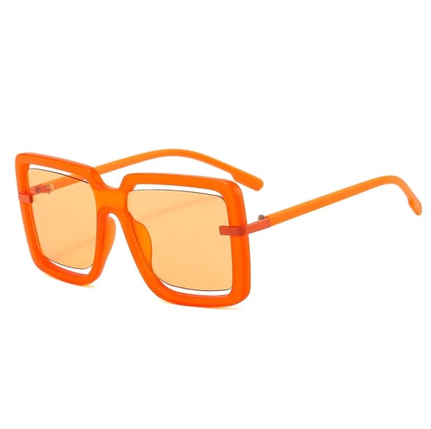 Oversized Square Retro Glasses | Aesthetic Sunglasses