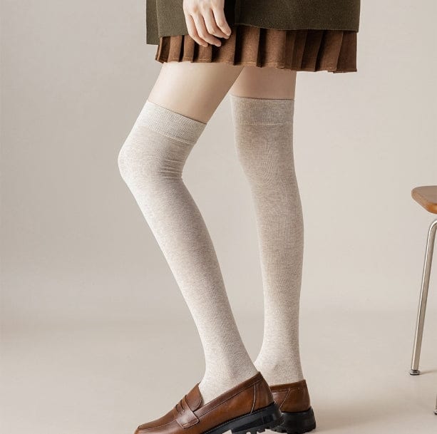 Over Knee Dark Academia Socks | Aesthetic Socks