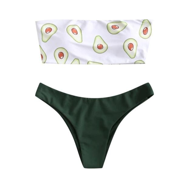 Avocado Swimsuit | Aesthetic Swimwear