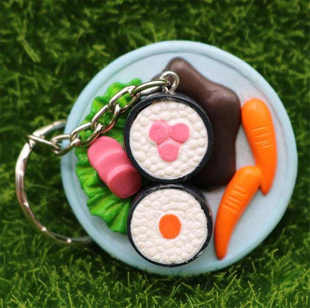 Sushi Keychain - All Things Rainbow