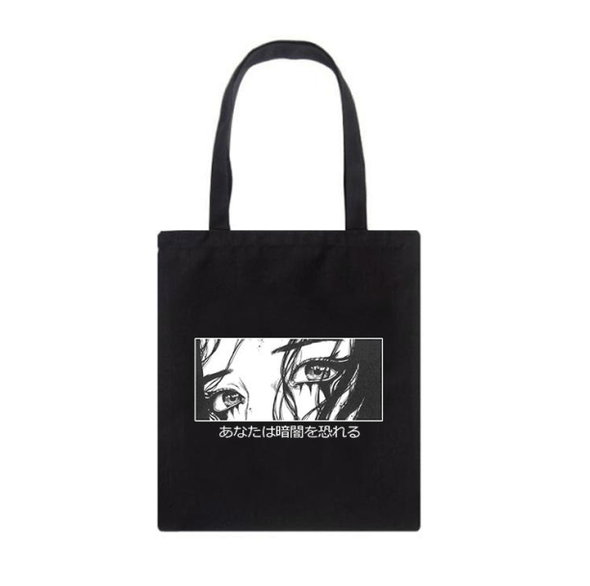 Anime Eyes Tote Bag 