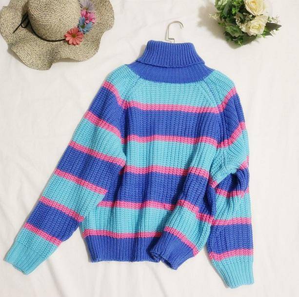 Lazy Girl Sweater - All Things Rainbow