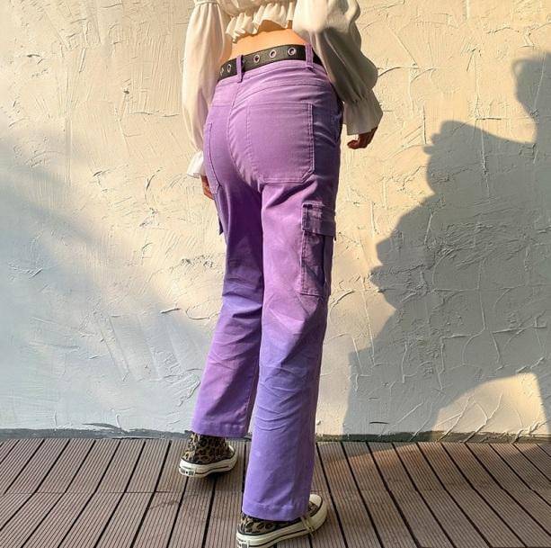 Purple Vibe Pants - All Things Rainbow