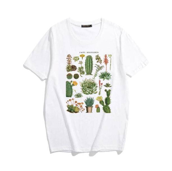 Cactus Succulents T-Shirt - All Things Rainbow