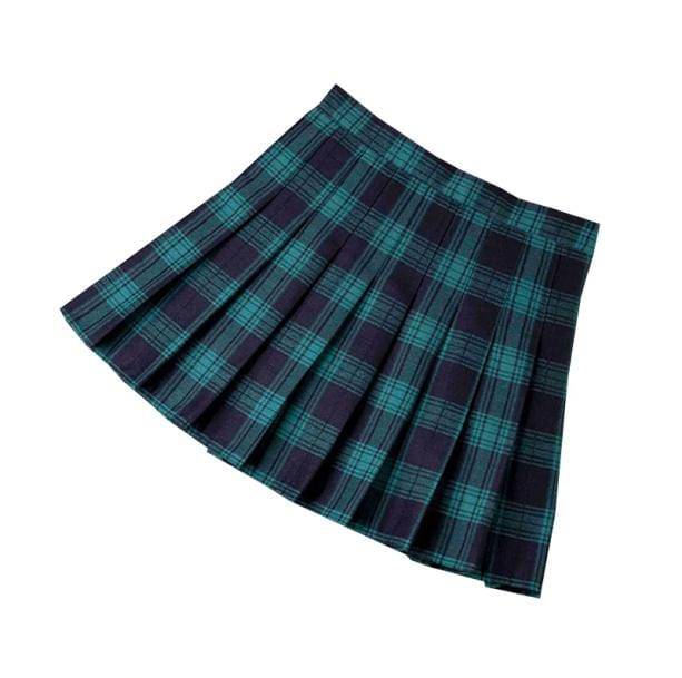 Aesthetic Plaid Skirt | E-Girl, Grunge, Aesthetic Girl Skir