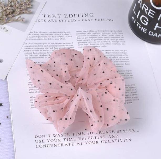 Polka Dot Scrunchie - All Things Rainbow