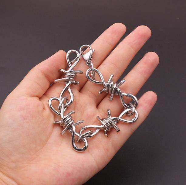 Metal Wire Bracelet | Aesthetic Grunge Jewelry