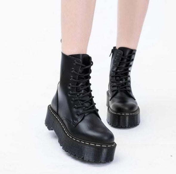 Aesthetic Chunky Boots | Aesthetic Shoes