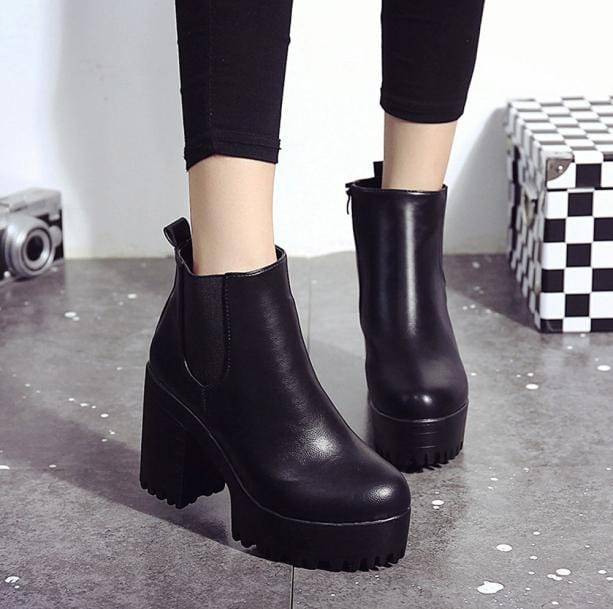 Aesthetic Ankle Boots - All Things Rainbow