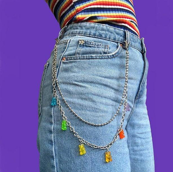 Gummy Bear Belt Chain - All Things Rainbow