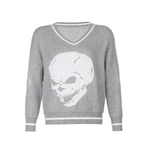 E-Girl Skull Sweater - All Things Rainbow