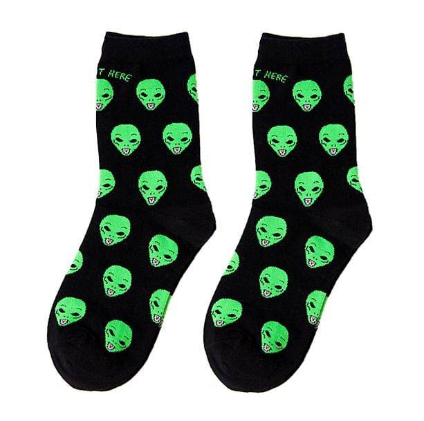 Alien Socks | Aesthetic E-Girl Socks