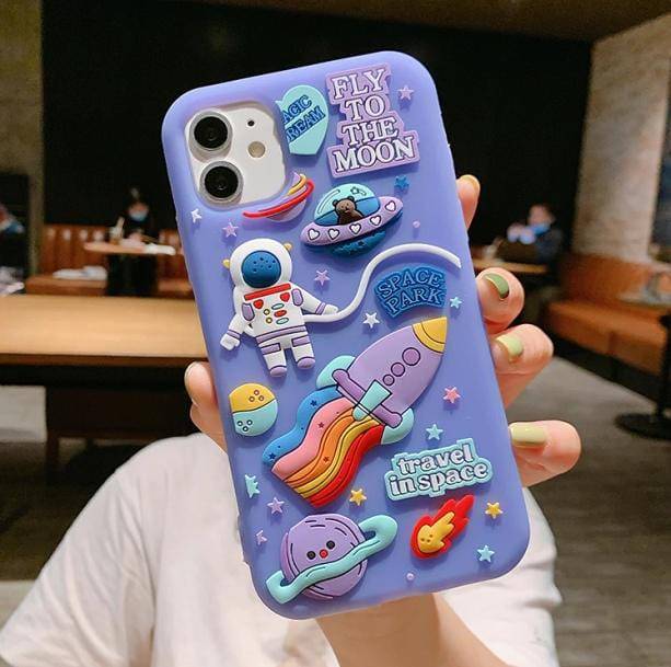 To The Moon And Back IPhone Case - All Things Rainbow