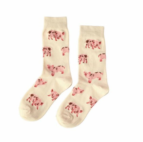 Piggy Socks | Harajuku Animal Socks