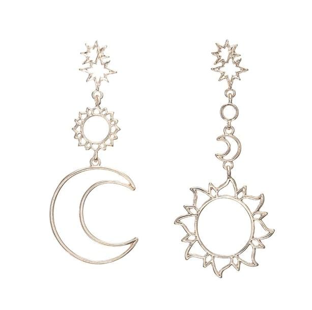 Sun And Moon Earrings - All Things Rainbow