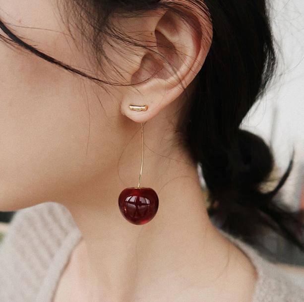 Sweet Cherry Earrings - All Things Rainbow