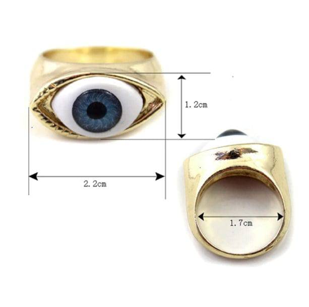 Weirdcore Eye Ring - All Things Rainbow