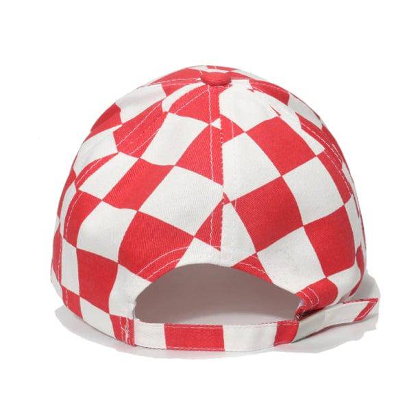 Aesthetic Checkered Cap - All Things Rainbow