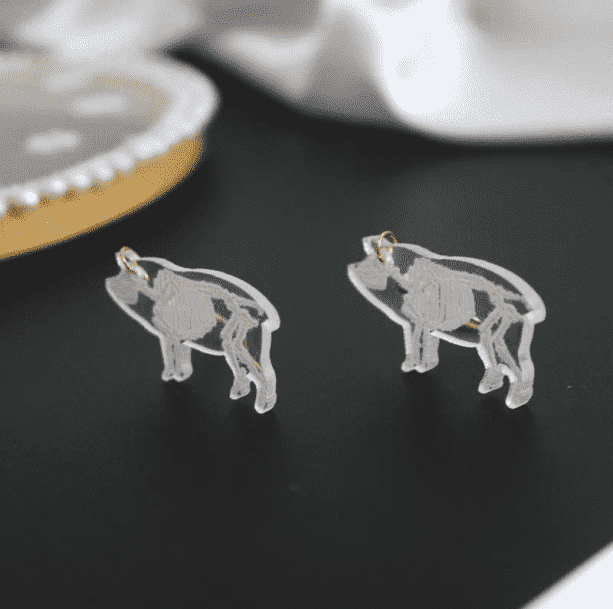Skeleton Animals Earrings - All Things Rainbow