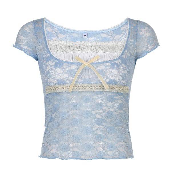 Coquette Lace Top - All Things Rainbow
