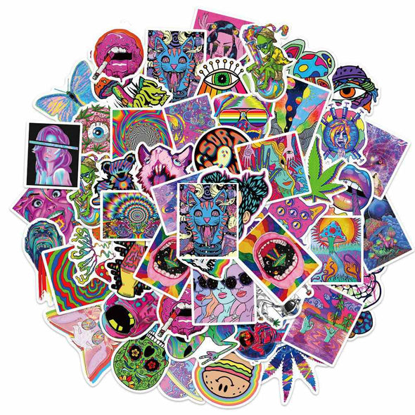 Weirdcore Stickers - All Things Rainbow